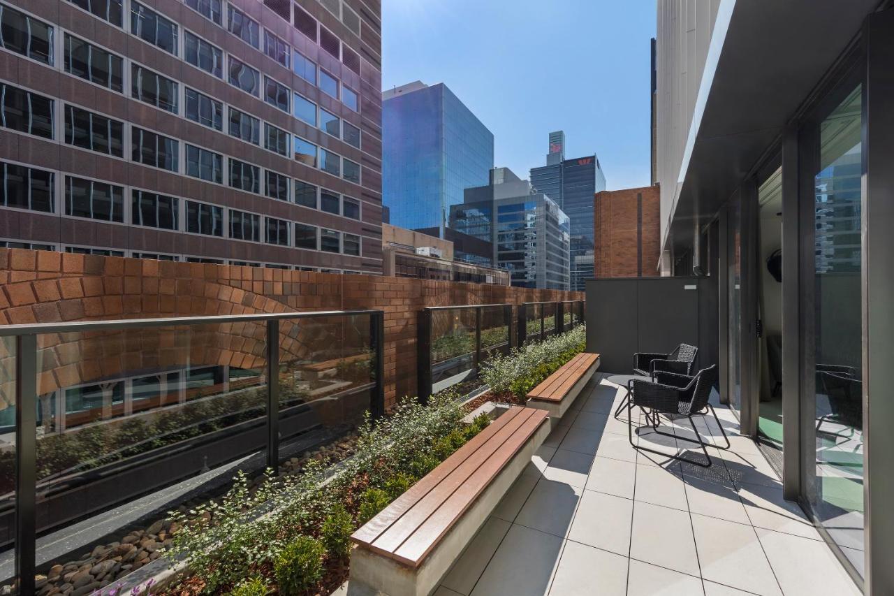 Skye Suites سيدني المظهر الخارجي الصورة The rooftop garden